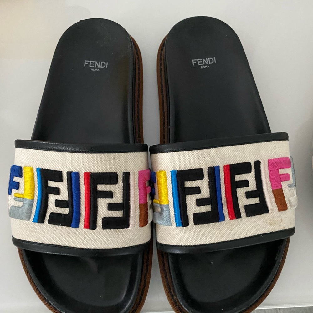 FENDI slides.
